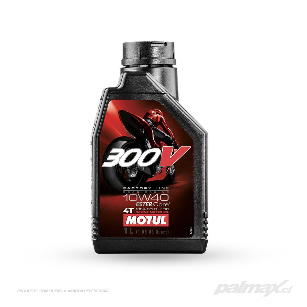 Aceite 300V Factory Line road racing 10w40 | Motul